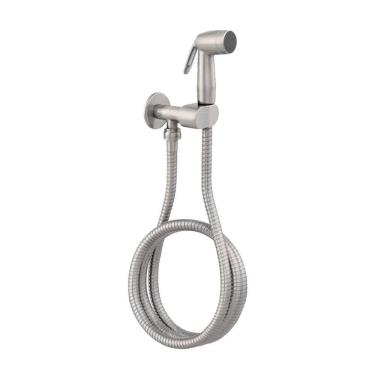 Imagem de Ducha Higiênica DP8010 Acabamento Aço Escovado Inox W Metais