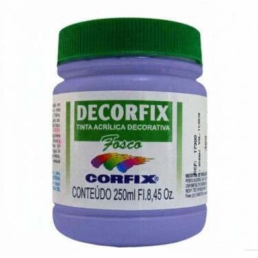 Imagem de Tinta Acrílica Fosca Corfix 250ml para Arte e Artesanato Cor:Berinjela
