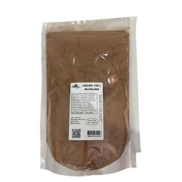 Imagem de Cacau 100 Alcalino Puro 500g  Kippys Natural