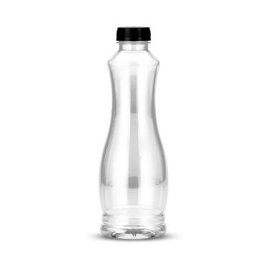 Imagem de Garrafa G3580 Super Resistente Polietileno com Tampa para Armazenar Bebidas Transparente Galvanotek 35UN 800ML