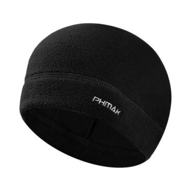 Imagem de Boné De Ciclismo Masculino De Inverno Com Forro De Lã, Chapéu À Prova 