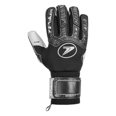 Imagem de Luva de Goleiro Infity Palma SSG Latex Natural 3.0MM Preto Profissional Poker Campo