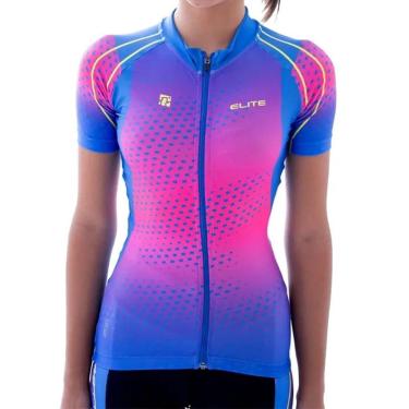 Imagem de Camisa Ciclismo Elite Bike Colors Juvenil-Feminino