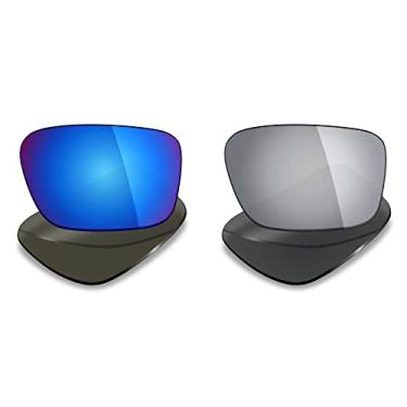Imagem de 2 pares de lentes polarizadas de substituição da Mryok para óculos de sol Oakley Si Ballistic Det Cord – Opções