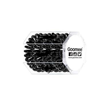 Imagem de Goomee Conjunto de laços de cabelo Active The Markless – Cinto preto feminino 4 peças