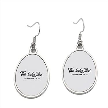 Imagem de Brinco The Lady stirs Friar Lawrence V.III.147 – Brincos pendentes para meninas – Presente de festa de aniversário dos namorados