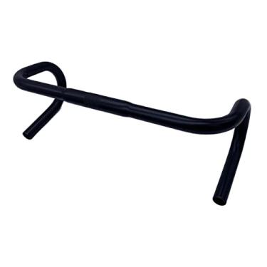 Imagem de DYNWAVE Barra de de Liga de Alumínio Ultraleve de Engrenagem Peças de Guidão de Corrida Vintage 420mm Guidão de de para, Preto