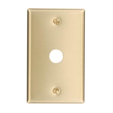 Imagem de Leviton 81017 BS WP 1G TEL/CABO 0,625IN CAIXA DE CETIM MNT