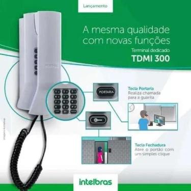 Imagem de Telefone Terminal Dedicado Tdmi 200 Intelbras Interfone