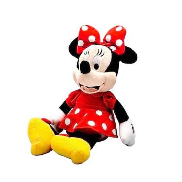 Imagem de Pelúcia Minnie De 45cm Com Som E Falas Em Português Disney - Multikids
