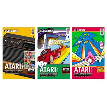 Imagem de Superpôster OLD!Gamer - Atari 2600 - Arte A + B + C