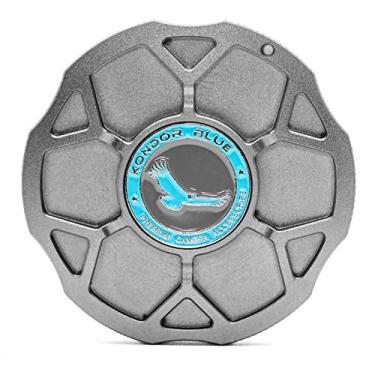 Imagem de KONDOR BLUE | Tampa de montagem RF para Canon Metal Body Cap para porta de lente de câmera | Proteja a porta da sua câmera/sensor com estilo e trava no lugar como uma lente | Cinza espacial