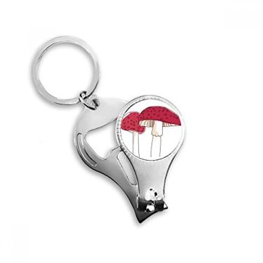 Imagem de Alicate de unha realista Swamm Line padrão venenoso anel chaveiro abridor de garrafa cortador