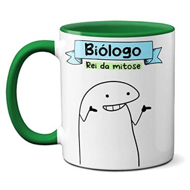 Imagem de Caneca Diz Que Eu Não Sei Nada Da Vida Logo Eu Biólogo (Verde)