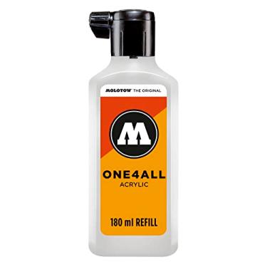 Imagem de MOLOTOW Recarga de tinta acrílica ONE4ALL ONE4ALL marcador de tinta, branco sinal, frasco de 180 ml, 1 unidade (692.160)