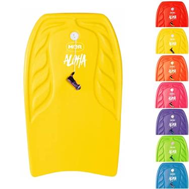 Imagem de Prancha De Natação Surf Bodyboard 57cm Mar Infantil Brinquedo Para Praia - 1559 Mor - Amarelo