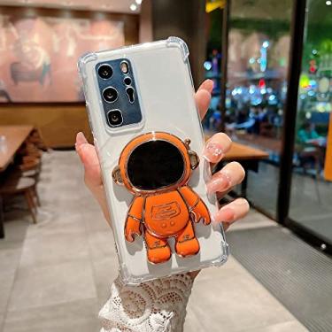 Imagem de Astronaut Holder Phone Case For Samsung Galaxy A7 A6 A8 J4 J6 Plus J8 2018 J330 J530 J730 J3 J5 J7 Pro A3 A5 A7 2017 Cover Cases, orange, For Galaxy S20 Plus