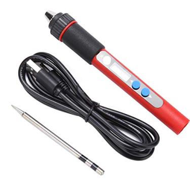 Imagem de Ferro de solda USB, mini caneta de ferro de solda USB antiderrapante, leve e portátil, ajustável para elevação rápida de temperatura e longa vida útil