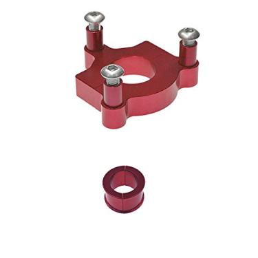 Imagem de Adaptador CNC vermelho sthus de 1" 25 mm / 1,5" 38 mm para bicicleta motorizada 49cc 50cc 66cc 80cc