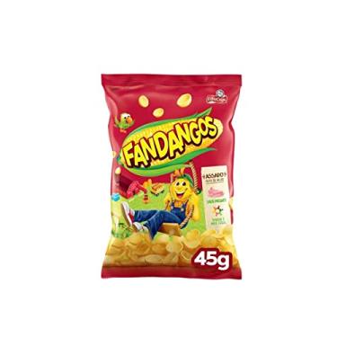 Imagem de Salgadinho Fandangos Presunto Elma Chips Pacote Pequeno Kit 6 Und
