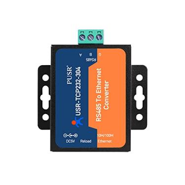Imagem de PUSR TCP232-304 RS485 para servidor de dispositivo serial TCP/IP Suporte de servidor de dispositivo serial integrado Webpage Modbus Gateway RS485 para conversor Ethernet