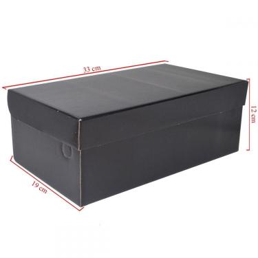 Imagem de Caixa De Papelão Para Armazenar Calçados 50 Unidades Embalagens 33cm x 19cm x 12