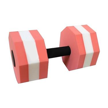 Imagem de Dynwave Haltere aquático, haltere de espuma, equipamento leve de resistência para exercícios em piscina, haltere de água para homens e mulheres, ROSA