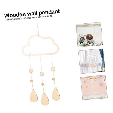 Imagem de Garneck Suspensão De Parede Com Pingente Oco Para Pendurar Decoração Em Nuvem Para Pendurar Decoração Para Quarto De Crianças Para Pendurar Decoração Para Pendurar Parede Decorativa