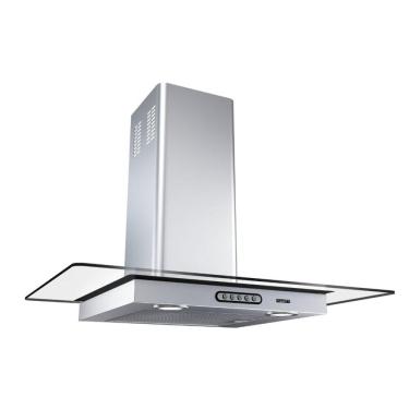 Imagem de Coifa Vidro Reto Inox Duto Slim 70cm 220v Fogatti Inox
