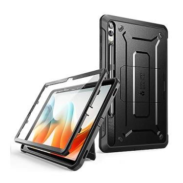 Imagem de Capa SUPCASE Unicorn Beetle Pro para Samsung Galaxy Tab S9 Plus 12,4 polegadas (2023), com protetor de tela integrado, suporte e suporte para caneta S, capa protetora robusta de corpo inteiro (Preto)
