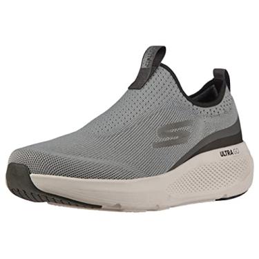 Imagem de Skechers Men's GOrun Elevate-Slip On Performance Athletic Running & Walking Shoe Running, Grey/Black, 12