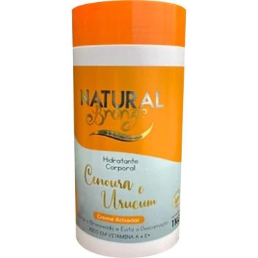 Imagem de Creme Hidratante Corporal Ativador Cenoura e Urucum 1kg - NATURAL BRONZE COSMÉTICOS