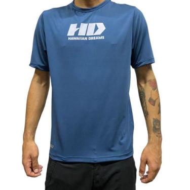 Imagem de Camiseta Hibrida Darling Azul- Hd