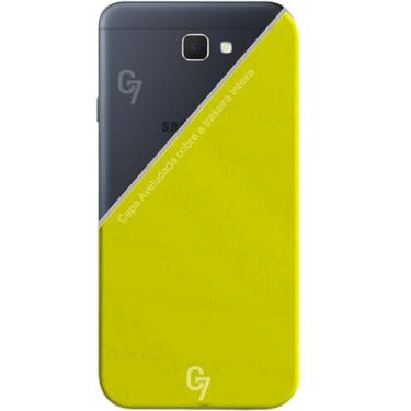 Imagem de Capa Aveludada Para Galaxy J7 Prime (Tela 5.5") - (C7 COMPANY) (Amarelo)