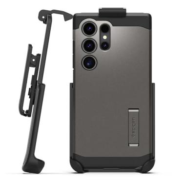 Imagem de Encased Clipe de cinto compatível com Spigen Tough Armor - Apenas coldre Samsung Galaxy S24 Ultra (2024), capa não incluída (armadura resistente)