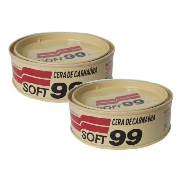 Imagem de Kit 2 Cera de Carnaúba Soft 99 All Colors - 100g