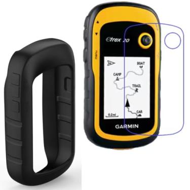 Imagem de Capa Protetora Silicone GPS Para Garmin Etrex + Película de Proteção Compatível Etrex: o Melhor em Proteção