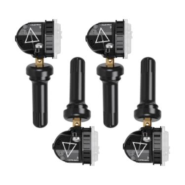 Imagem de Sensor TPMS, GM 433Mhz Sensor de monitor de pressão de pneu compatível com Chevy, GMC, Cadillac & Buick - Camaro, Cruze, Malibu, Silverado, Sierra, Terrain, Yukon, Lacrosse-Replace#13598773 13516165-4