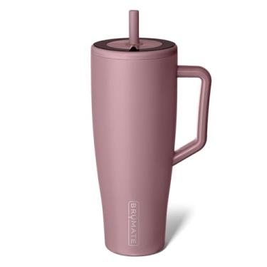 Imagem de BrüMate Era 40 oz Tumbler with Handle and Straw | 100% Leakproof Insulated Tumbler with Lid and Straw | Made of Stainless Steel | Cup Holder Friendly Base | 40oz (Rose Taupe)