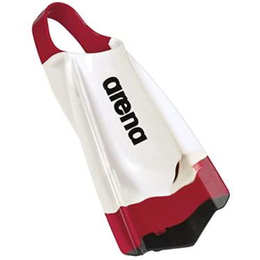 Imagem de arena Nadadeira Powerfin Pro Multi, Branco, Vermelho E Preto, Tam. 34 - 35 Br