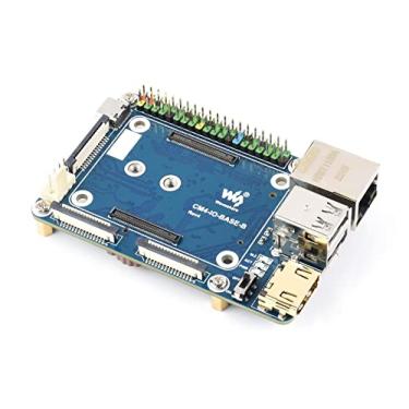 Imagem de Waveshare Mini Base Board Designed for Raspberry Pi Compute Module 4 Powerful Functions in A Small Sized Body Suitable for Evaluating The Raspberry Pi CM4 Or Being Integrated Into End Products