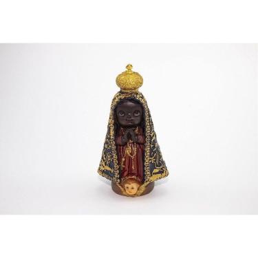 Imagem de Imagem Nossa Senhora Aparecida Infantil Resina 10 Cm