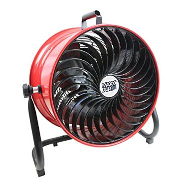 Imagem de Maxx Air Ventilador de piso de alta velocidade de 40,6 cm | Circulador de ar portátil multiuso para loja, casa, ventilador industrial de restauração com alta velocidade | 3 velocidades para potência