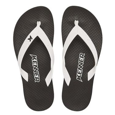 Imagem de Sandália Kenner New Summer Branco/preto/branco Dgx-06-44