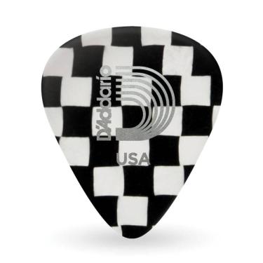 Imagem de Palheta Celulóide Xadrez 1.0mm Pesada D Addario 1CCB6-10 [F035]