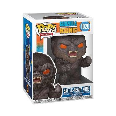 Imagem de Funko Pop! Movies: Godzilla Vs Kong - Angry Kong Multicolor, 3.75 inches