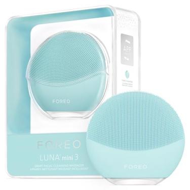 Imagem de FOREO, LUNA mini 3, Escova de Limpeza e Firmadora Facial, com Pulsação T-Sonic, Ultra Higiênica e Suave, Resistente à Àgua, Compatível com o App, para Viagem, Cor Menta