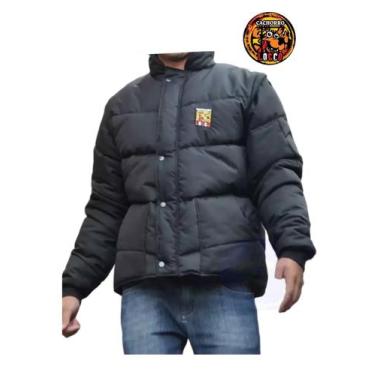 Imagem de Jaqueta Motoboy Motociclista Nylon Cachorro Locco Preta, P