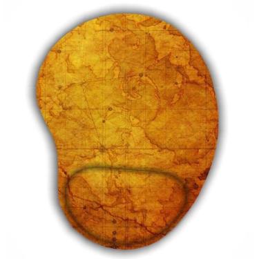 Imagem de Mouse pad com apoio - Mapas Antigos - JDM