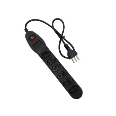 Imagem de Filtro De Linha 6 Tomadas Voltim V-64/6 Cabo Pp Bivolt